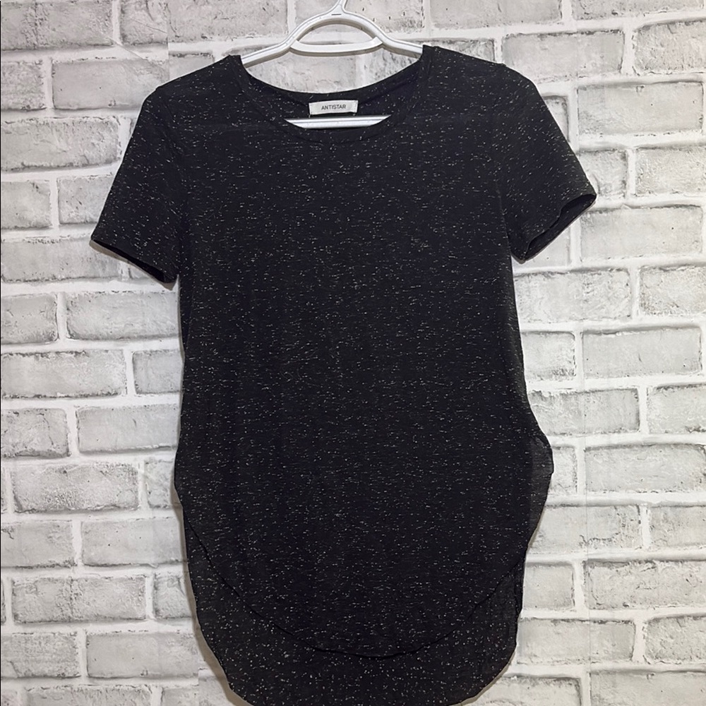 Antistar Black Speckled white Women's Top, size small